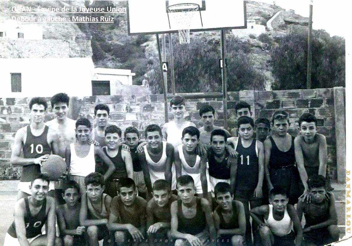 Oran - Planteurs - Basket - Equipe de la Joyeuse Union Don Bosco.jpg